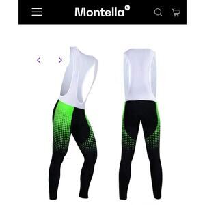 Montella Hi Vis Men's Cycling Bib Pants size XXL
